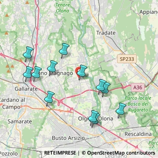 Mappa Via Trieste, 21054 Fagnano Olona VA, Italia (4.19583)
