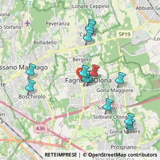 Mappa Via Trieste, 21054 Fagnano Olona VA, Italia (1.98308)