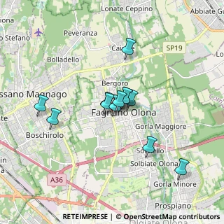 Mappa Via Trieste, 21054 Fagnano Olona VA, Italia (1.29)