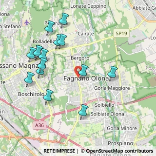 Mappa Via Trieste, 21054 Fagnano Olona VA, Italia (2.22133)