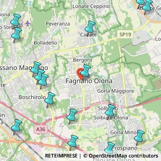 Mappa Via Trieste, 21054 Fagnano Olona VA, Italia (3.27063)