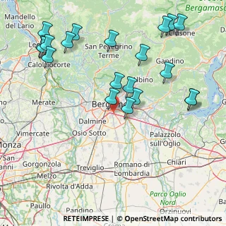Mappa Via Aeroporto, 24050 Bergamo BG, Italia (19.4075)