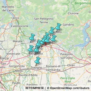 Mappa Via Aeroporto, 24050 Bergamo BG, Italia (7.99538)