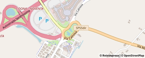 Mappa Noventa di Piave