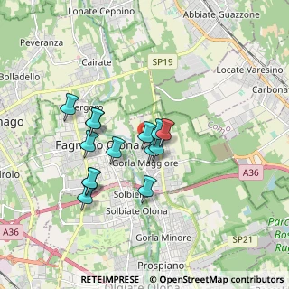 Mappa Via Giotto, 21050 Gorla Maggiore VA, Italia (1.42571)