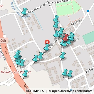 Mappa Via IV Novembre, 24048 Treviolo BG, Italia (0.13103)