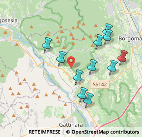 Mappa Frazione Baragiotta, 28075 Grignasco NO, Italia (3.60545)