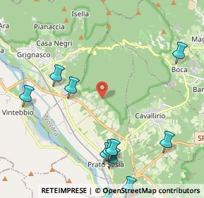 Mappa Frazione Baragiotta, 28075 Grignasco NO, Italia (2.76364)