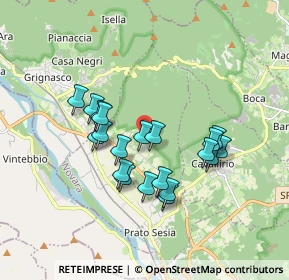 Mappa Frazione Baragiotta, 28075 Grignasco NO, Italia (1.513)