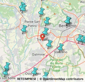 Mappa Piazza Mons. Premarini, 24048 Treviolo BG, Italia (5.78842)