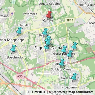 Mappa Via dei Patrioti, 21054 Fagnano Olona VA, Italia (1.90615)