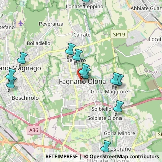 Mappa Via dei Patrioti, 21054 Fagnano Olona VA, Italia (2.32)