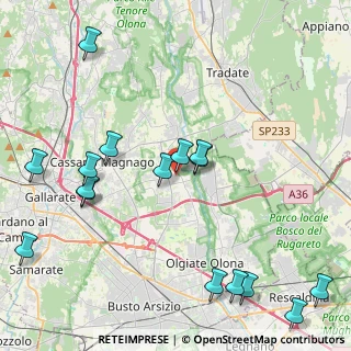 Mappa Via dei Patrioti, 21054 Fagnano Olona VA, Italia (5.17563)
