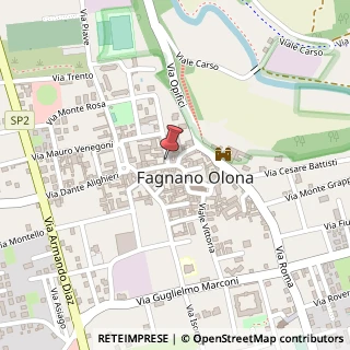 Mappa Via Saibene Pompeo, 5, 21054 Fagnano Olona, Varese (Lombardia)