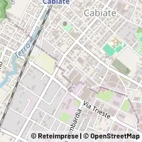 Mapa Cabiate