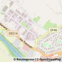 মানচিত্র Vigonza