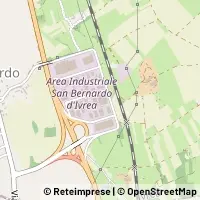 Mapa Ivrea