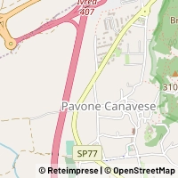 Карта Pavone Canavese