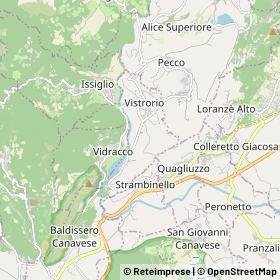 Mappa Vistrorio