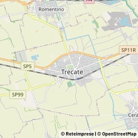 Mappa Trecate