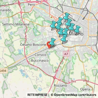 Mappa Via Lodovico Il Moro, 20142 Milano MI, Italia (3.57636)