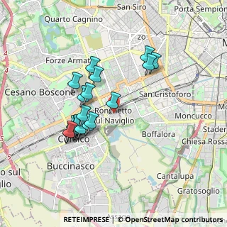 Mappa Via Lodovico Il Moro, 20142 Milano MI, Italia (1.6055)