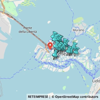 Mappa Santa Croce, 30100 Venezia VE, Italia (1.05222)