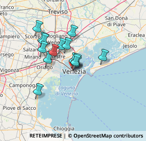 Mappa Calle del Tentor, 30135 Venezia VE, Italia (10.36)