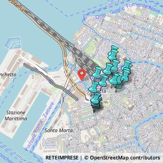 Mappa Fondamenta Santa Chiara, 30135 Venezia VE, Italia (0.411)