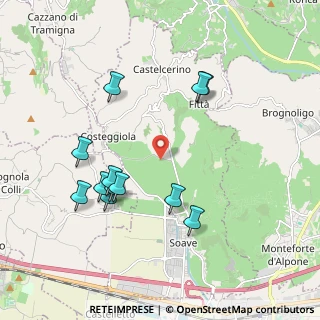 Mappa Via Carcera, 37038 Soave VR, Italia (1.96833)