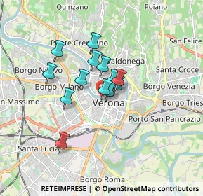 Mappa Piazzetta Pasque Veronesi, 37121 Verona VR, Italia (1.14538)