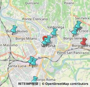 Mappa Piazzetta Pasque Veronesi, 37121 Verona VR, Italia (2.21182)