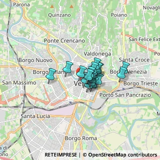 Mappa Piazza Pasque Veronesi, 37121 Verona VR, Italia (0.87889)
