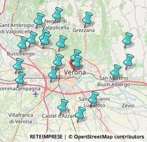Mappa Piazzetta Castel Vecchio, 37121 Verona VR, Italia (8.5845)
