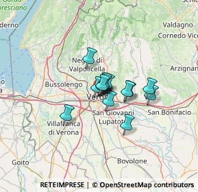 Mappa Piazzetta Castel Vecchio, 37121 Verona VR, Italia (6.85571)