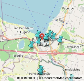 Mappa Via Risorgimento, 37017 Peschiera del Garda VR, Italia (1.60727)