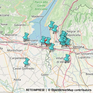 Mappa Via Risorgimento, 37017 Peschiera del Garda VR, Italia (11.52533)