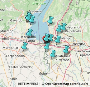 Mappa Via Risorgimento, 37017 Peschiera del Garda VR, Italia (10.94)