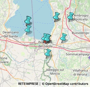 Mappa Via Risorgimento, 37017 Peschiera del Garda VR, Italia (5.84455)