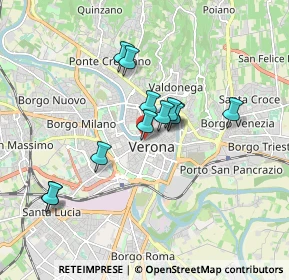 Mappa Corso Cavour, 37122 Verona VR, Italia (1.42667)
