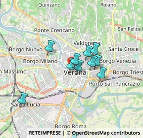 Mappa Corso Cavour, 37122 Verona VR, Italia (1.46545)