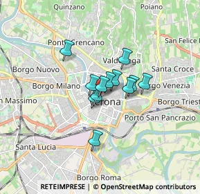 Mappa Corso Cavour, 37122 Verona VR, Italia (0.94583)