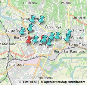 Mappa Corso Cavour, 37122 Verona VR, Italia (1.28429)