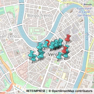 Mappa Vicolo Pomodoro, 37121 Verona VR, Italia (0.302)