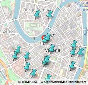Mappa Corso Cavour, 37122 Verona VR, Italia (0.6175)