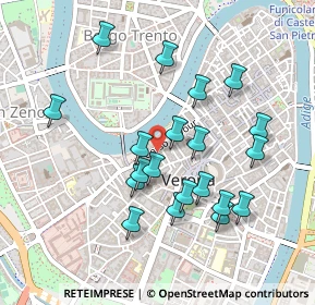 Mappa Corso Cavour, 37122 Verona VR, Italia (0.4475)