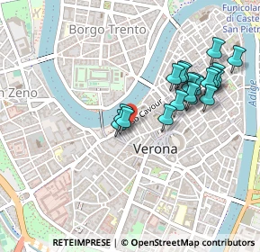Mappa Corso Cavour, 37122 Verona VR, Italia (0.457)