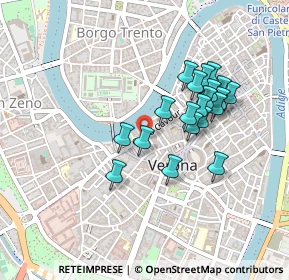 Mappa Vicolo Pomodoro, 37121 Verona VR, Italia (0.3855)