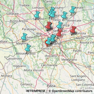 Mappa Via Molinetto di Lorenteggio, 20147 Milano MI, Italia (15.25556)