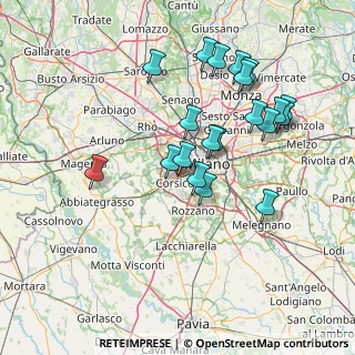 Mappa Via Molinetto di Lorenteggio, 20147 Milano MI, Italia (14.421)